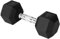 Yes4All Gusseisen - Chrom Grip Hex Hantel - 11,3 kg - Single