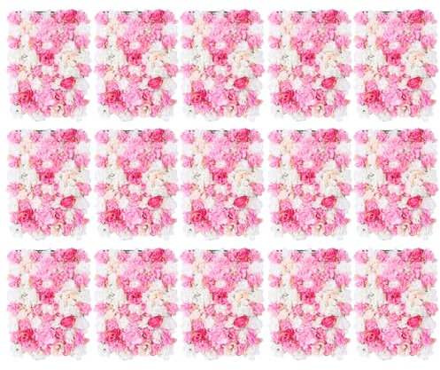 15 fiori di seta, decorazione da parete, fiori artificiali, decorazione per la casa, il matrimonio (4180)