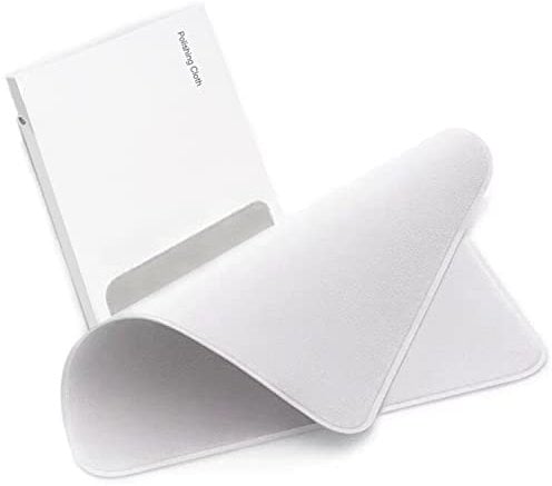 8 Pack Polishing Cloth for Apple, Microfiber Cleaning Cloth, Soft and Nonabrasive Material Compatible with Mac and Other Smart Devices Screen