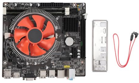 Bewinner Ensemble de Carte Mère B75, Processeur I5 3470 8G DDR3 avec Ventilateur, Chipsets Intégrés, Assemblage Facile pour Ordinateur de Bureau PC