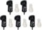 5pcs/set Plastic Mounting Clips For 1155 1150 1156 775 1366 CPU Coolers Heatsink Mount Pins Fan Fastener Push Screws CPU Heatsink Mount Pins