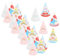 Vaguelly 25St Geburtstag Papierhut Geburtstagsparty-Kappe Geburtstagshüte aus Papier Cartoon-Partyhut geburtstagsdekorationen Geburtstagsfeierdekoration Geburtstag Kegelkappen Partykegelhut
