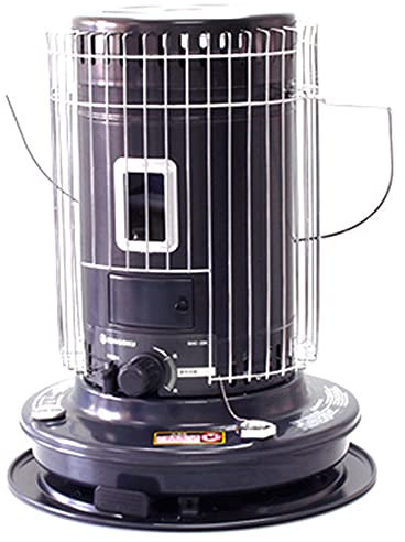 Chauffage au kérosène Omni-Radiant de grande capacité 7,8 L – Chauffage d'appoint extérieur 24 000 BTU, petit chauffage d'intérieur portable à convection avec tuyau d'huile d'aspiration