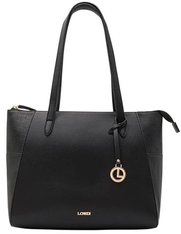 L.Credi Damen Marlies Tasche, Schwarz