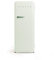 CREATE / RETRO FRIDGE 150 SAGE/Kühlschrank mit Gefrierfach 281L in Pastellgrün, Griff Salbeigrün / 102W, niedriger Energieverbrauch, 150cm, 3 Ablagen, Temperaturregelung,60x60x150cm