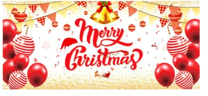 Weihnachtstür Dekoration Garage 1 Weihnachten Garage Flagge Party Dekoration Liefert Garagentor Hintergrund Atmosphäre Stoff 150 * 210Cm