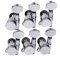 BESTonZON 6-in-Line Locking Tuners Set for Electric Guitar, Chrome Tuning Pegs Gitarren Ersatzteile for Guitarists