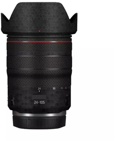 Skin Lens Camera Accessories Vinyl Wrap Body Protective Film Sticker Protector Decals for Canon RF 24-105mm F4 L is USM 24-105 4(Honeycomb Black)