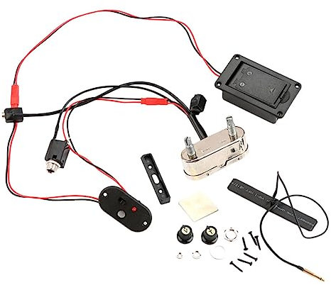 TOYANDONA Aktives Cello-pickup Mit Eq Vorverstärker Piezo-tonabnehmer Für Akustische Cellos Lautstärkeregelung Resonanzverstärkung Und Geräuschunterdrückung Passendes Musikinstrumentenzubehö