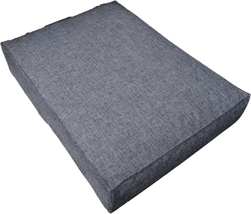 Jacek Paletten-Ecksofa mit Schaumkissen, Polsterset, 80 x 60 x 15 cm, Anthrazit (1 Sitzkissen 80x60x15cm)