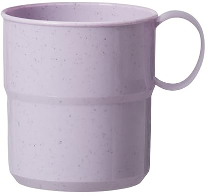 GastroMax Becher 3 dl BIO | Lavendel | Picknick, Camping, Grillen, für drinnen und draußen | Hitzebeständig | Lebensmittelsicher und BPA-frei | Spülmaschinen- und mikrowellenfest | L10 x W8 x H8.50 cm
