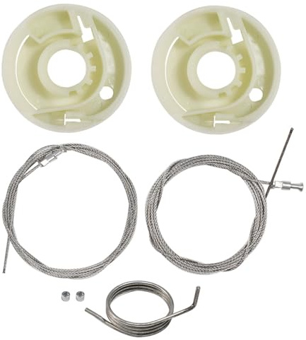 VHEUHZ 1x Elektrisch Schiebetür Führungsschiene Reparaturset links/rechts 7-teilig kompatibel mit VW T5 T6 Caravelle Multivan (Links)