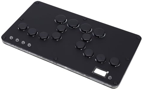 SENECESLI High Speed Actuation Keyboard, 14 Key RGB Music Rhythm Game Keyboard, Mechanical Gaming Keyboard Support Hot Swappable and Silent Low Mechanical Shaft