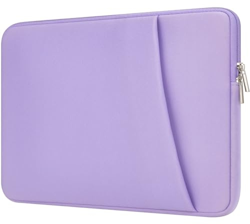 Laptophülle mit Reißverschluss-Zubehörtasche Kompatibel mit 15 bis 16 Zoll MacBook Air/Pro HP Asus Gepolstertes Laptop Hülle Stoßfest Schützend Sleeve Case für 15 bis 16 Laptop/Chromebook/Tablet