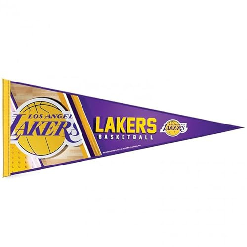 Los Angeles Lakers NBA Wimpel aus robusten weichem Filz ca. 75 cm