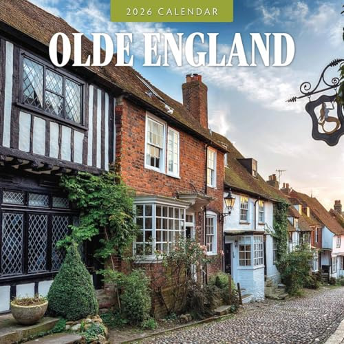 Olde England – Historisches England 2026 – 16-Monatskalender: Original Red Robin Publishing Ltd-Kalender [Mehrsprachig] [Kalender] (Wall-Kalender)