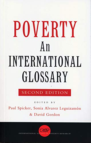 Poverty: An International Glossary (International Studies in Poverty Research)