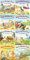 Pixi-8er-Set 199: Meine Sticker-Pixis (8x1 Exemplar) (199): In der Stadt; Am Meer; Auf der Baustelle; Bei der Feuerwehr; Auf dem Bauernhof; Im Garten; Im Kindergarten; In den Bergen