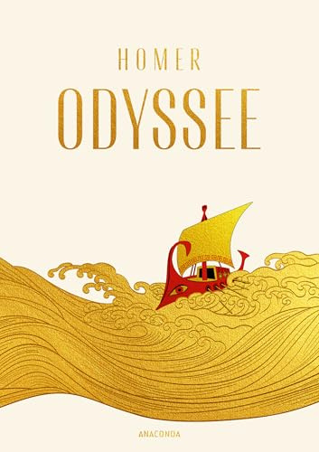 Odyssee: Die Irrfahrten des Odysseus. Das Großepos von Homer, in der klassischen Übersetzung von Johann Heinrich Voß, mit 24 Zeichnungen. Neu verfilmt von Christopher Nolan