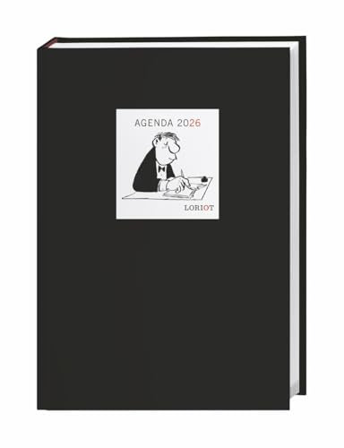 Loriot Agenda A5 2026: Taschen-Kalender mit Platz für Organisatorisches und Humor. Die besten Zeichnungen von Loriot in einem praktischen Buchkalender. (Kalenderbücher Heye)