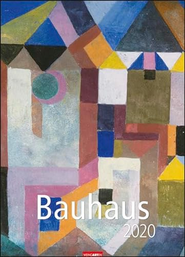 Bauhaus. Wandkalender 2020. Monatskalendarium. Spiralbindung. Format 49 x 68 cm