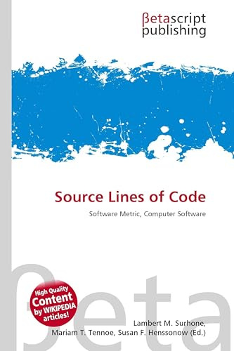 Source Lines of Code: Software Metric, Computer Software