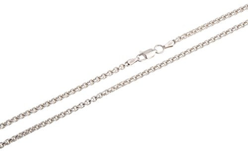 Silberketten Store Veneziakette rund - 2,7mm Breite - echt 925 Silber - Länge 50cm