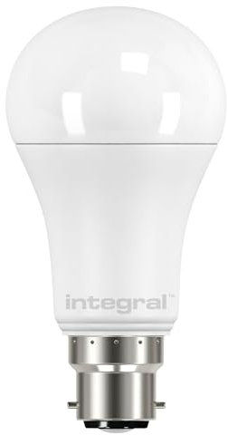 Integral Classic Globe LED Bulb (GLS) 14W (100W) 2700K 1521lm Warm White B22 Bayonet Dimmable Frosted Lamp, 13.5 W