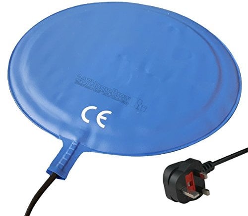 Flexible Heat Pad - 30cm Diameter For Use With Most Fermenters And Carboys Home Brew Beer Wine Cider