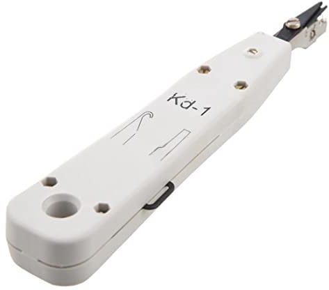 CABLEPELADO Insertadora tipo Krone IDC o dual IDC | Herramienta de Impacto | Crimpadora | Herramienta ponchadora | Apto para IDC o dual IDC terminales, Cat 5/6/6a, RJ11, RJ44, voz