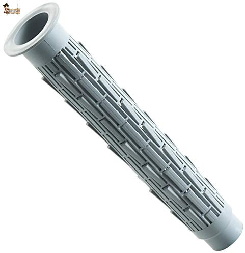 BricoLoco Tamiz nylon taco anclaje químico para fijación en materiales como ladrillo u hormigón hueco. Modelo erizo diseño optimizado. (50, 15x100 = M-10 / M-12. (para broca de 16 mm.))