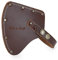 Style n Craft 98025 - Camper's Hatchet/Axe Sheath in Dark Tan Heavy Top Grain Leather
