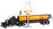 Decanter a forma di camion con grappa, 0,5 l di grappa barrique di frutta, 42% vol., per intenditori, regalo per nonno, papà, marito, bicchiere con motivo mappa del mondo