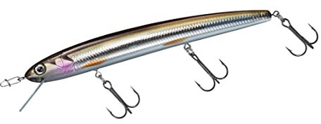 Daiwa Wobbler HKML Steez Custom 137SP 137mm Half Mirror Wakasagi, Länge 13,7cm, Gewicht 16,1g