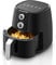 TUKAILAi 3.8L 1450W Air Fryer for Home Use with Rapid Air Circulation, 30-Minute Timer, Temperature Control, Non-Stick Coating, Auto Shut Off & Ready Alert for Healthy Cooking, Family Size Black