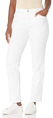 Gloria Vanderbilt Damen Amanda Classic High Rise Tapered Petite Jeans, Vintage-Weiß, 50