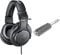 Audio-Technica M20x Professional Studio Headphones for studio recording, creators, podasts and everyday listening & Hosa Adaptor 3.5 MM TRS to 1/4 in TRS