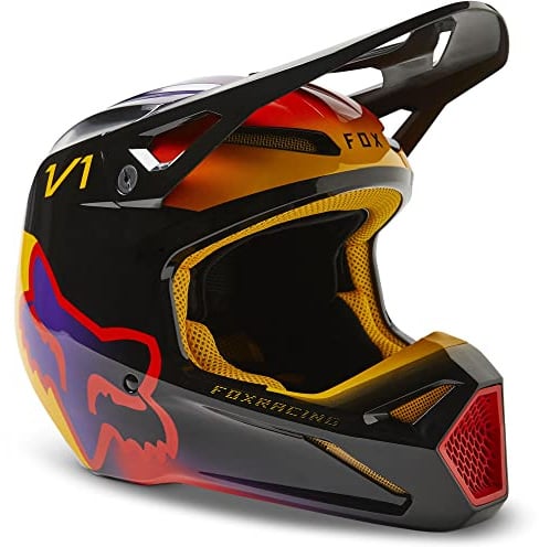 Fox Unisex – Erwachsene Toxsyk Helm, Schwarz, L