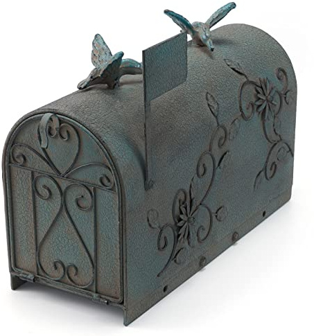 Heavy Duty Mailboxes for Outside Post Mount,Decorative Mailboxes Outside