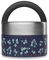 QWETCH - Fiambrera Isotérmica Inox con Asa - Acero Inoxidable 650ml Hanami Azul - Caja Almuerzo 5h Caliente y 7h Fría - Hermética, Sin BPA y Reutilizable - Lunch Box para Oficina, Picnic, Senderismo
