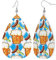 Leder Modische Wassertropfen Ohrringe Oktoberfest Bier Wurst Frauen Anhänger Ohrringe Mädchen Teardrop Ohrringe Schmuck Geschenke Für Geburtstage Hochzeit Party, Einheitsgröße, Leder