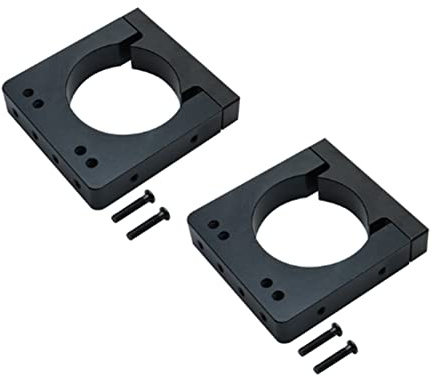 ISTOVO 2 PièCes CNC Machine de Gravure DiamèTre 65Mm Broche Moteur Fixation Support en Aluminium Support de Base de (65Mm)