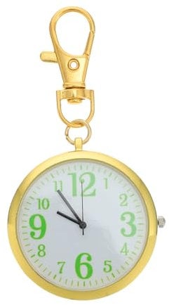 LIFKOME Boy Girl Digital Pocket Watch Modern Alloy Design for Boy Girl for Nurses Numbers for Easy Reading Stylish Present for All Ages