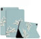 DayQiQiPu Funda para Lenovo Tab P11/ P11 Plus Modelo: TB-J606F/J606X/J616F 11 Pulgadas Flowers Serie Patrón PU cuer, Carcasa Tableta Flip de Soporte ultradelgada Con Auto Reposo/Activación,04