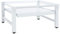 vidaXL Soporte Pedestal para Lavadora con Estante extraíble Blanco, Soporte para Lavadora, Plataforma para Lavadora y Secadora, pedestales para lavandería