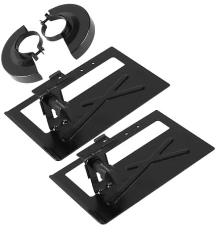 MUCKLILY 2sets Angle Grinders Guards Cutting Bracket Protective Covers Grinder Tool Safety Shield