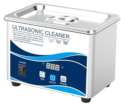 Ultrasound Washer 800ML For Home Digital Timer Ultrasonic Cleaner Bath Sonicator Jewelry Coins Parts Manicure Tool(800ML 35W)