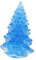 PRETYZOOM Ornamenti per L'Albero di Natale Scena Decora Te Stesso Albero Natale Artificiale Decorazione scrivania Arredamento per Le Vacanze in Ufficio statuine del Villaggio di Natale Blue