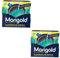 Marigold Cleaning Me Softly Non-Scratch Teflon Foam Scourer Sponges - Pack of 2, Ideal for Non-Stick Pans & Delicate Surfaces, Lifts Dirt Without Scratching (2 x Twin Pack)