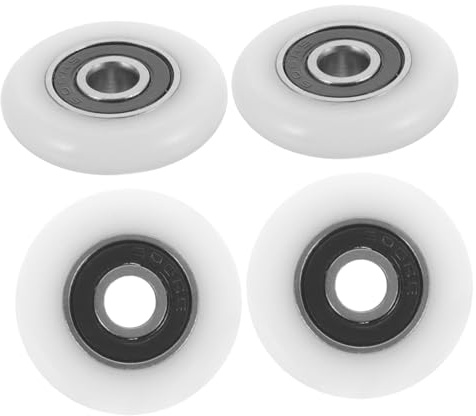 Holibanna 4stücke Duschtürrollen Für Glasschiebetüren Ersatz Bad Glas Tür Rollen Kleine Duschtürrollen Tragfähig Und Stabil Bedienen